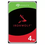 Seagate IronWolf, NAS HDD, 4TB, 3,5", SATAIII, 256MB gyorsítótár, 5,400RPM