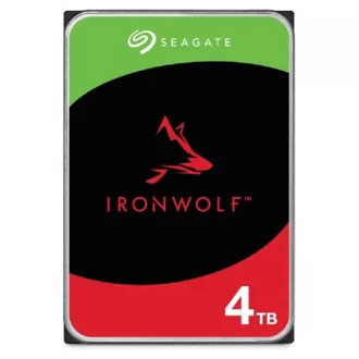 Seagate IronWolf, NAS HDD, 4TB, 3,5", SATAIII, 256MB gyorsítótár, 5,400RPM
