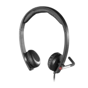 Logitech USB headset H650e sztereó - fekete