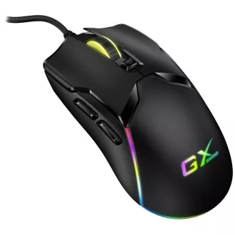 Genius GX Gaming Scorpion M700, egér, játék, vezetékes, optikai, 800-7200DPI, 6 gomb, RGB háttérvilágítás, USB, fekete, fekete Genius GX Gaming Scorpion M700, egér, játék, vezetékes, optikai, 800-7200DPI, 6 gomb, RGB háttérvilágítás, USB, fekete, fekete