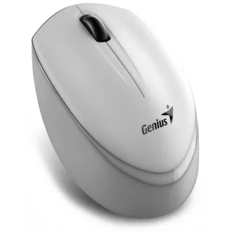Genius NX-7009 egér, vezeték nélküli, optikai, 1200DPI, 3 gomb, Blue-Eye érzékelő, USB, fehér-szürke színű