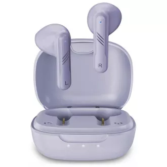 Genius HS-M905BT, Fejhallgató, vezeték nélküli, fülbe helyezhető, mikrofon, Bluetooth 5.3, USB-C, lila