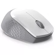 Genius NX-8000S BT, egér, vezeték nélküli, 1200DPI, 3 gomb, Bluetooth, USB 2.4 GHz, fehér-szürke, fehér-szürke