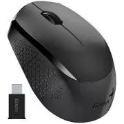 Genius NX-8000S Type-C, egér, vezeték nélküli, optikai, 1200DPI, 3 gomb, USB-C, fekete