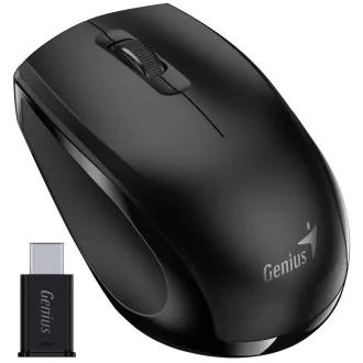 Genius NX-8006S Type-C, egér, vezeték nélküli, optikai, 1200DPI, 3 gomb, USB-C, fekete Genius NX-8006S Type-C, egér, vezeték nélküli, optikai, 1200DPI, 3 gomb, USB-C, fekete