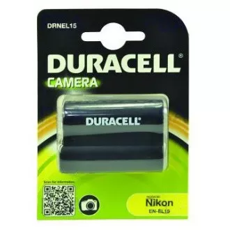DURACELL akkumulátor - DRNEL15 Nikon EN-EL15-hez, fekete, 1400 mAh, 7,4 V