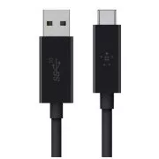 Belkin USB-C/USB-A 3.1 kábel, 0,9m, fekete