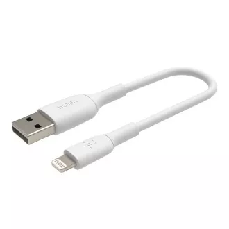 Belkin BOOST CHARGE™ villám/USB-A kábel, 15cm, fehér