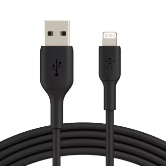 Belkin BOOST CHARGE™ villám/USB-A kábel, 2m, fekete