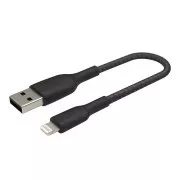 Belkin BOOST CHARGE™ villám/USB-A kábel, 15cm, fekete - tartós