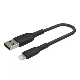 Belkin BOOST CHARGE™ villám/USB-A kábel, 15cm, fekete - tartós