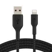 Belkin BOOST CHARGE™ villám/USB-A kábel, 1m, fekete - tartós