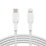 Belkin BOOST CHARGE™ villám/USB-C kábel, 2m, fehér - tartós