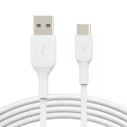 Belkin BOOST CHARGE™ USB-C/USB-A kábel, 2m, fehér