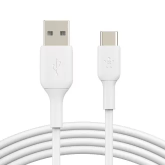 Belkin BOOST CHARGE™ USB-C/USB-A kábel, 2m, fehér