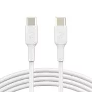 Belkin BOOST CHARGE™ USB-C/USB-C kábel, 2m, fehér
