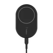 Belkin BOOST CHARGE™ MagSafe mágneses autós töltőtartó, 10W, adapter nélkül, fekete
