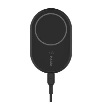 Belkin BOOST CHARGE™ MagSafe mágneses autós töltőtartó, 10W, adapter nélkül, fekete