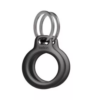 Belkin Secure AirTag tok kulcstartóval - Fekete - 2 csomagban Belkin Secure AirTag tok kulcstartóval - Fekete - 2 csomagban