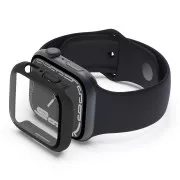 Belkin kijelzővédő 2in1 Apple Watch Series 4/5/6/6/SE/7/8/9, 44/45mm, fekete - ÚJ VERSION