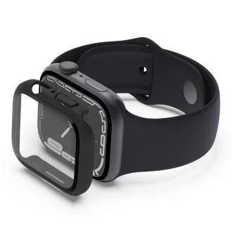 Belkin ScreenForce 2in1 képernyővédő Apple Watch Series 4/5/6/6/SE/7/8/9, 44/45mm, fekete - ÚJ VERSION