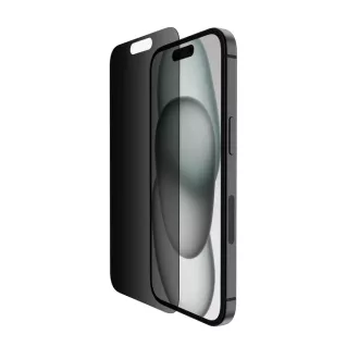 Belkin SCREENFORCE™ TemperedGlass Privacy Anti-Mikrobiális védőüveg iPhone 15 / 14 Pro készülékhez
