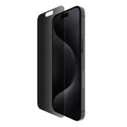 Belkin SCREENFORCE™ TemperedGlass Privacy Anti-Mikrobiális védőüveg iPhone 15 Pro Max készülékhez