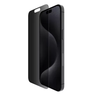 Belkin SCREENFORCE™ TemperedGlass Privacy Anti-Mikrobiális védőüveg iPhone 15 Pro Max készülékhez