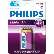 Philips 9V Ultra lítium akkumulátor
