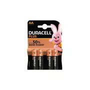 'Duracell MN1500B4 Duracell Plus AA 4 csomag Duracell Plus AA 4 csomag