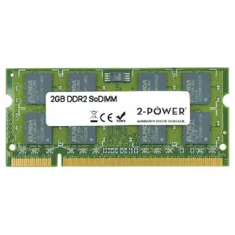 2-Power 2GB PC2-5300S 667MHz DDR2 CL5 SoDIMM 2Rx8 (ÉLETHOSSZÚ GARANCIA) 2-Power 2GB PC2-5300S 667MHz DDR2 CL5 SoDIMM 2Rx8 (ÉLETHOSSZÚ GARANCIA)