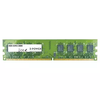 2-Power 4GB PC2-6400U 800MHz DDR2 Non-ECC CL6 DIMM 2Rx8 ( ÉLETHOSSZÚ GARANCIA )