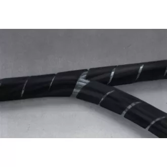 Nedis SWB KS-10BLACK - Kábelkezelés | Spirál burkolat | 10m | Max. kábelvastagság 60 mm | PVC | Fekete | Fekete