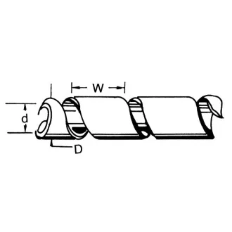 Fixapart SWB KS-19BLACK - 100 mm-es kábelkötegelő, 10,0 m, fekete Fixapart SWB KS-19BLACK - 100 mm-es kábelkötegelő, 10,0 m, fekete