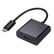C-TECH C-típusú HDMI adapter, M/F, 15cm