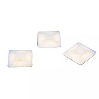 Fixapart CTMB 02 - öntapadó bilincs szalaghoz 4,8mm, 28x28mm, fehér