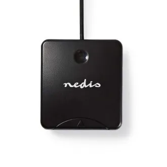 Nedis CRDRU2SM1BK - Smart Card Reader (ID, eCard), USB 2.0 Nedis CRDRU2SM1BK - Smart Card Reader (ID, eCard), USB 2.0