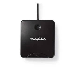 Nedis CRDRU2SM1BK - Smart Card Reader (ID, eCard), USB 2.0 Nedis CRDRU2SM1BK - Smart Card Reader (ID, eCard), USB 2.0