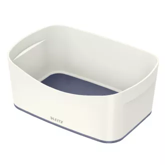 LEITZ MyBox íróasztaldoboz, fehér/szürke