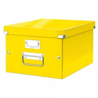 LEITZ univerzális Click&Store doboz, M méret (A4), sárga színű