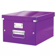 LEITZ univerzális Click&Store doboz, M méret (A4), lila