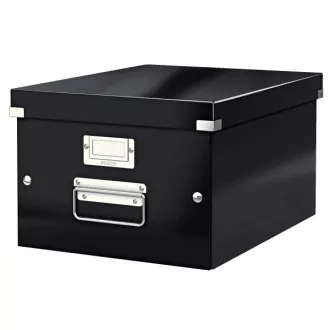 LEITZ univerzális Click&Store doboz, M méret (A4), fekete