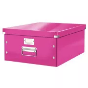 LEITZ univerzális Click&Store doboz, L méret (A3), rózsaszínű