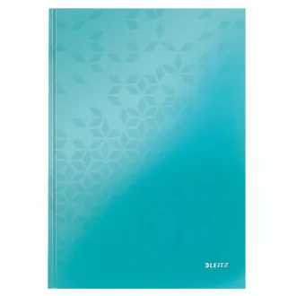 LEITZ jegyzetfüzet WOW, A4, vonalas, jégkék