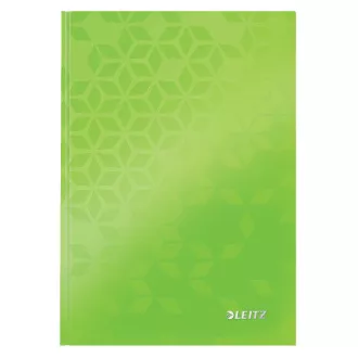 LEITZ jegyzetfüzet WOW, A5, vonalas, zöld