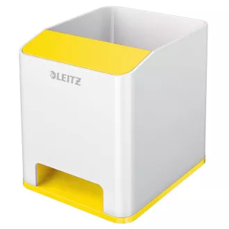 LEITZ ceruzatartó WOW musical, fehér/sárga