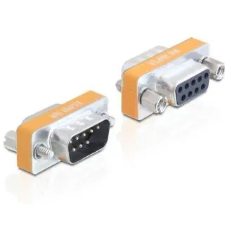 Delock Null Modem Sub-D 9-tűs hím–nő adapter Delock Null Modem Sub-D 9-tűs hím–nő adapter