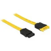 Delock SATA 6 Gb/s hímivarú és nőivarú hosszabbító kábel 30 cm