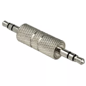 Delock adapter Audio sztereó jack 3,5 mm-es férfi > 3,5 mm-es 3 tűs férfi