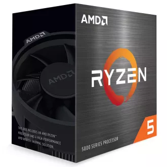AMD processzor Ryzen 5 5600 AM4 Box (6 mag, 12 szál, 3,5 GHz / 4,4 GHz, 32 MB gyorsítótár, 65 W) Wraith Stealth hűtővel AMD processzor Ryzen 5 5600 AM4 Box (6 mag, 12 szál, 3,5 GHz / 4,4 GHz, 32 MB gyorsítótár, 65 W) Wraith Stealth hűtővel